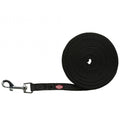 Trixie Schleppleine, gummiert - schwarz - 15 m/15 mm