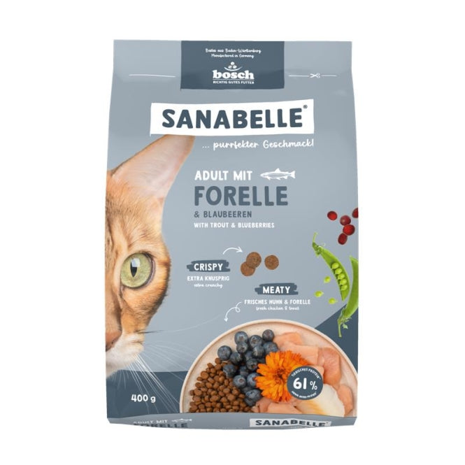 Sanabelle Adult mit Forelle - 8 kg