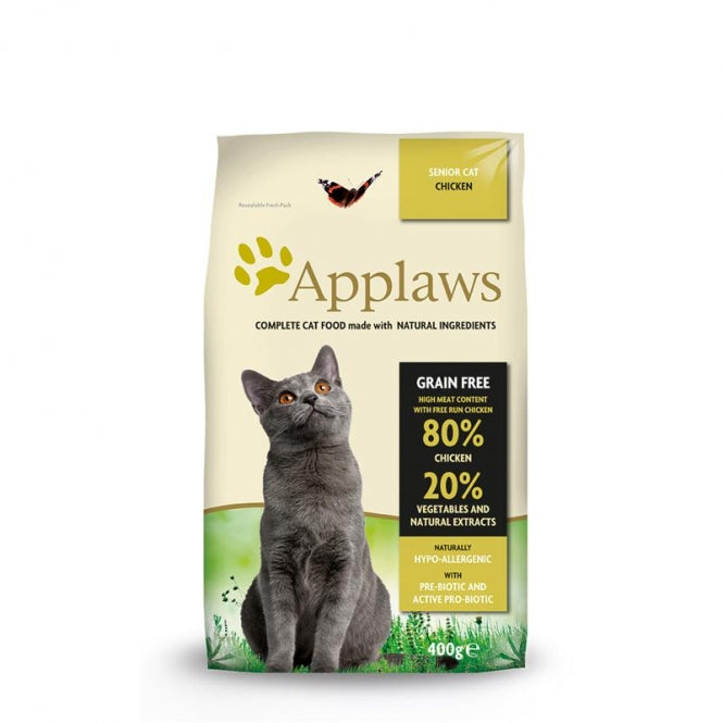 Applaws Cat Trockenfutter Senior mit Hühnchen - 2 kg