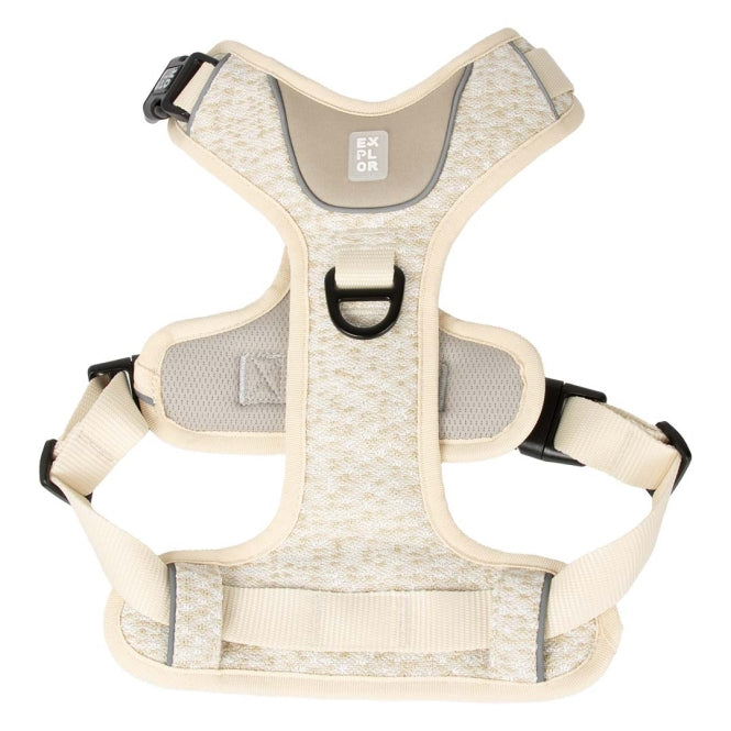 Duvoplus EXPLOR Ultimate Fit No-Pull-Geschirr - antique white - L - 48-58cm - 58-81cm