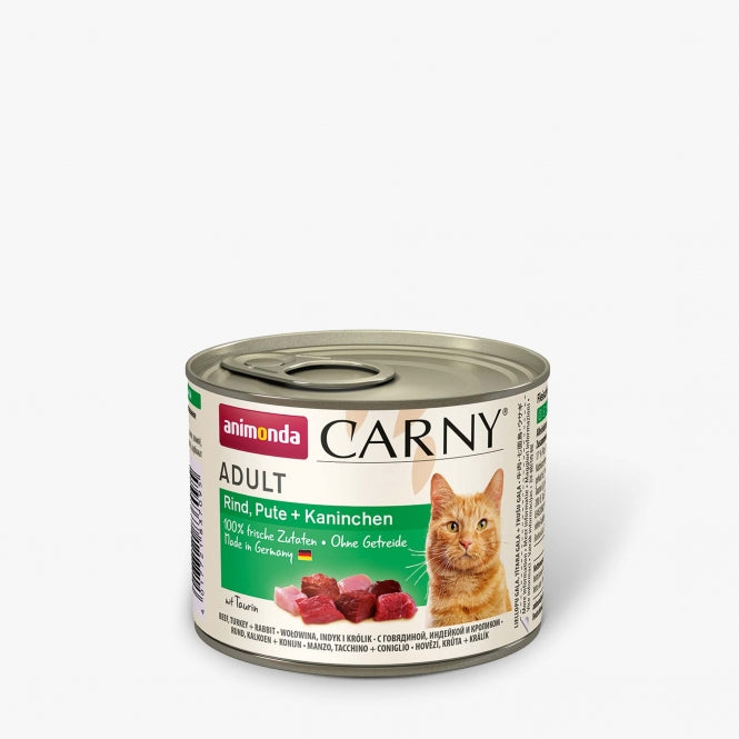 Animonda Cat Dose Carny Adult Rind & Pute & Kaninchen - 200 g