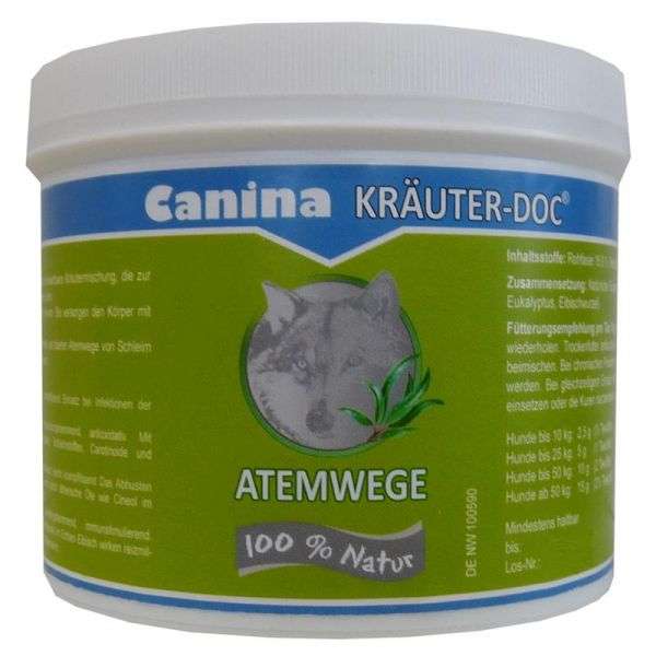 Canina Pharma KRÄUTER-DOC Atemwege - 300 g