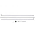 Trixie Netz-Spannstange, Aluminium, 1,28-3,25m