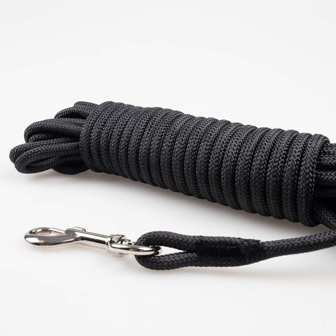 Duvoplus EXPLOR Trackingleine Classic rund - schwarz - 5m/8mm