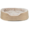Trixie Vital Bett Lino Soft, oval - beige/creme - 110 × 92 cm