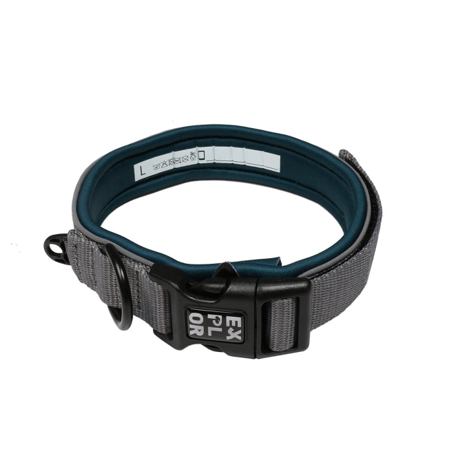 Duvoplus EXPLOR Ultimate Fit Comfy Halsband Classic - petrol blue - S - 34-38cm