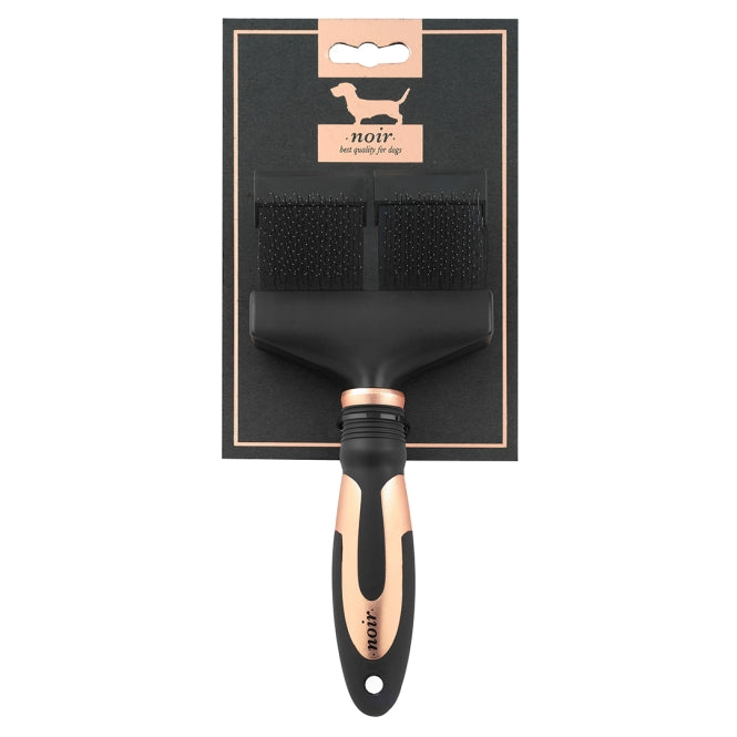 EBI Noir flexible Slicker-Bürste - 21 x 9,5cm