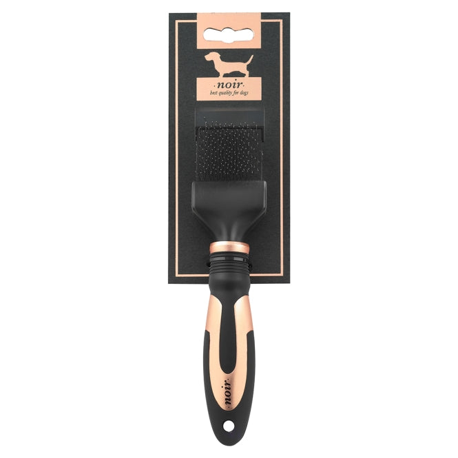 EBI Noir flexible Slicker-Bürste - 21 x 9,5cm