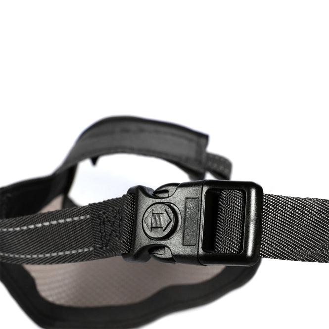 EBI Netz-Maulkorb - schwarz - XL - 16-44cm / Ø19-24cm