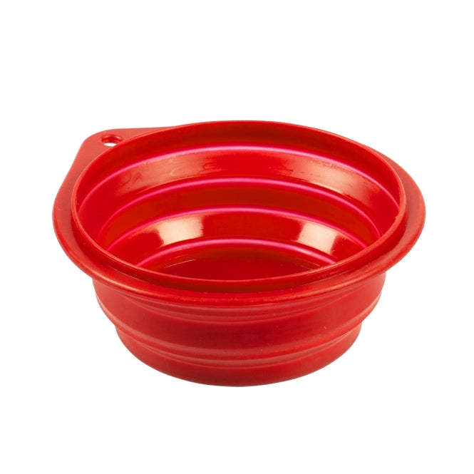 Duvo Silikon-Reisenapf - rot - 500ml-14cm