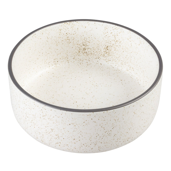 Duvoplus Keramiknapf Stone Speckle - weiß - 1500ml