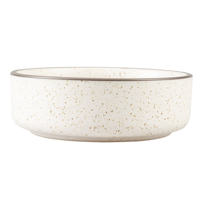 Duvoplus Keramiknapf Stone Speckle - weiß - 1500ml