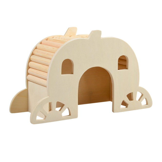 Duvoplus Brückenhaus aus Holz - 15 x 7 x 9cm