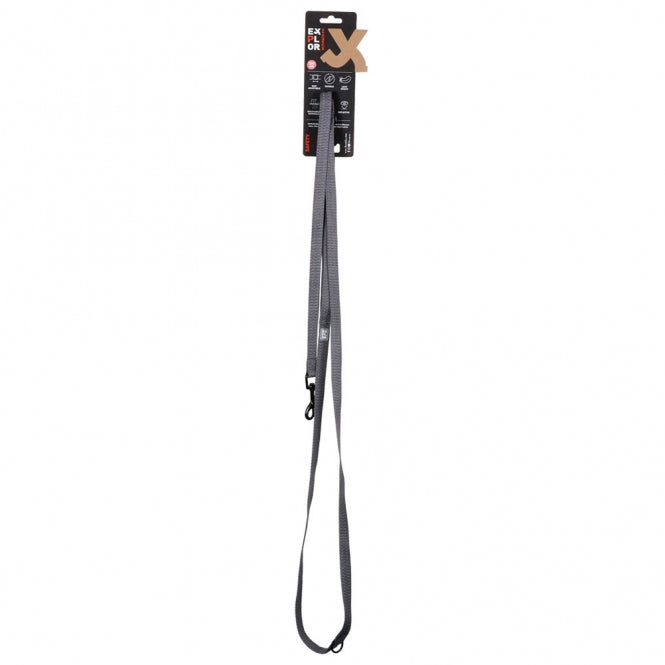 Duvoplus Trainingsleine EXPLOR Ultimate Fit Safety - Silver Reflective - 220cm - 25mm