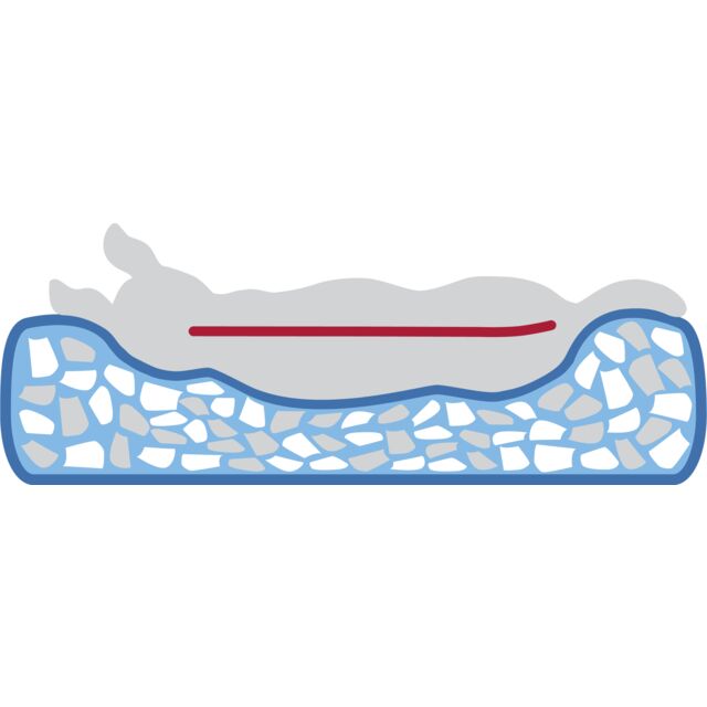 Trixie Vital Bett Jonna - creme - 120 × 80 cm