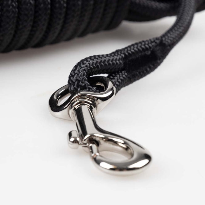 Duvoplus EXPLOR Trackingleine Classic rund - schwarz - 10m/8mm