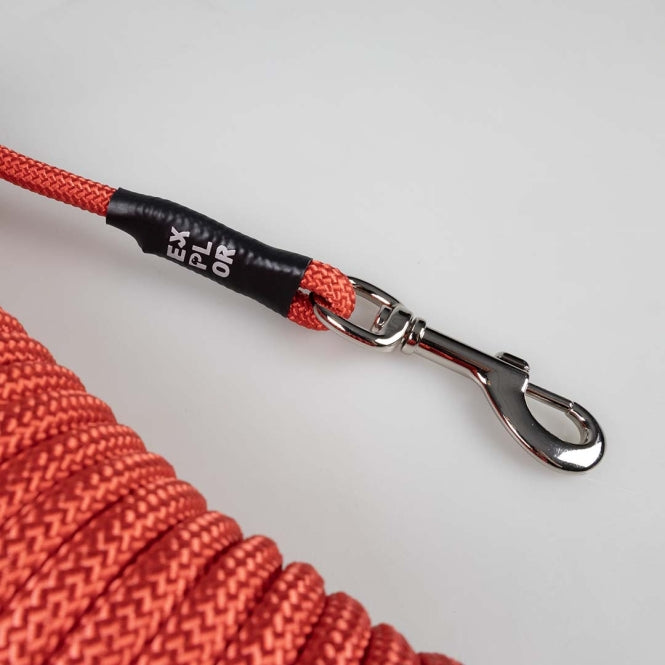Duvoplus EXPLOR Trackingleine Classic rund - rot - 5m/8mm