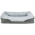 Trixie Vital Bett Lino Soft - grau/hellgrau - 70 × 55 cm