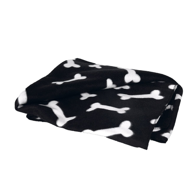 Karlie Flamingo Fleecedecke Milda - 100 x 70 cm - Grau