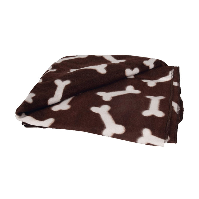 Karlie Flamingo Fleecedecke Milda - 100 x 70 cm - Grau