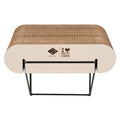 D&D Wandregal aus Pappe David - braun/beige - S - 30x29x24cm