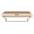 D&D Wandregal aus Pappe David - braun/beige - L - 60x29x24cm