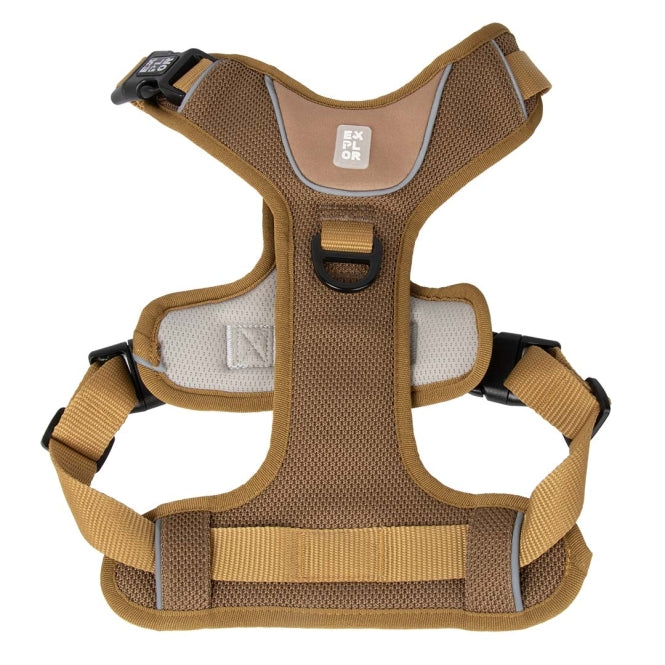 Duvoplus EXPLOR Ultimate Fit No-Pull-Geschirr - honey gold - XL - 52-66cm - 71-104cm