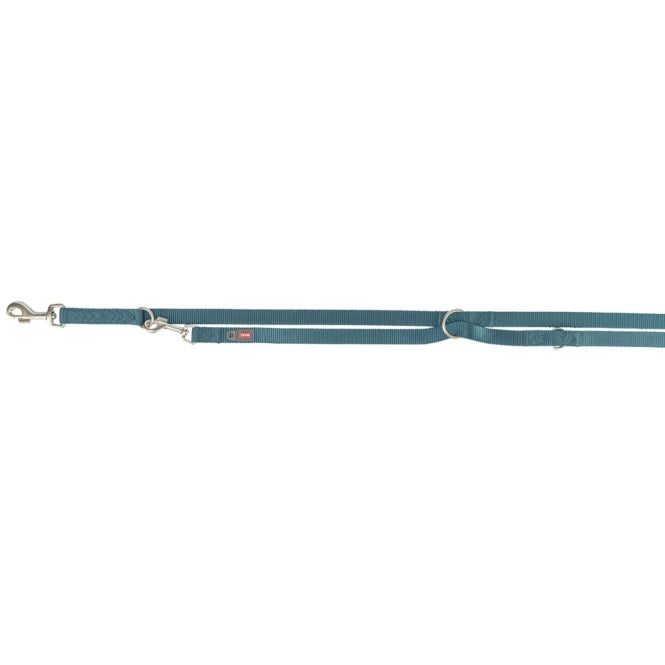 Trixie Premium Verlängerungsleine - petrol - 2,00 m/25 mm