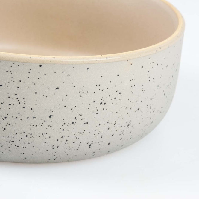 Duvoplus Keramiknapf Stone Smooth Dune - 680ml - 16x16x6cm