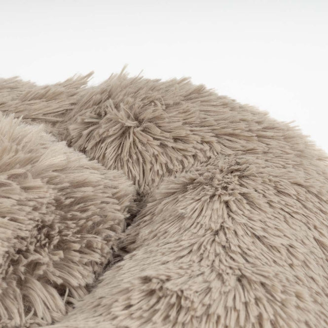 Duvoplus Donutbett Snug - beige - M - 65x65x15cm