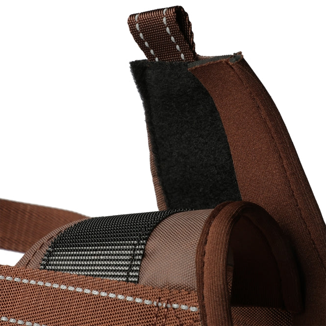 EBI Netz-Maulkorb - braun - L - 16-40cm / Ø18-23cm