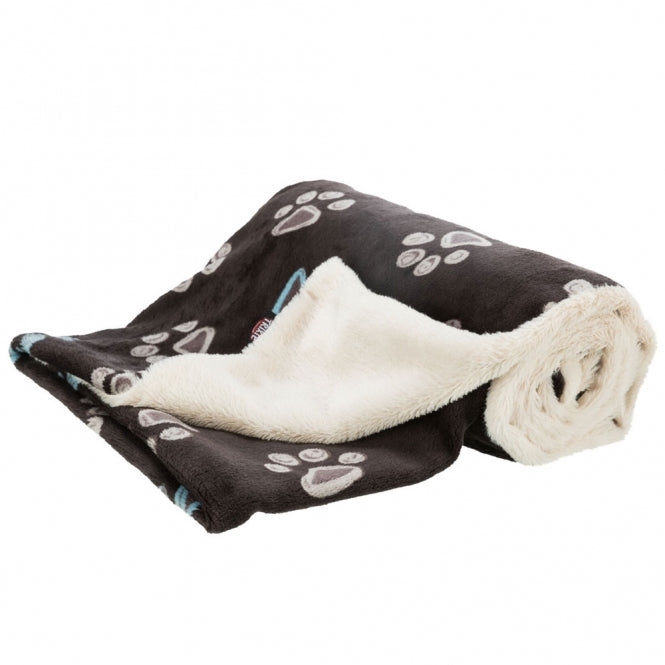 Trixie Plüsch-Decke Jimmy - taupe/beige - 100 × 70 cm