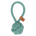D&D Knotenball mit Schlaufe Harper - blau - 18,5 x 6cm