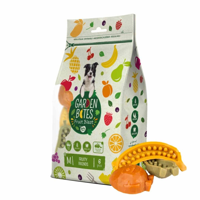 Garden Bites Fruity Friends - S - 7cm / 18 Stück
