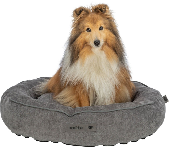 Trixie Vital Bett Lennox, rund - grau - ø 70 cm