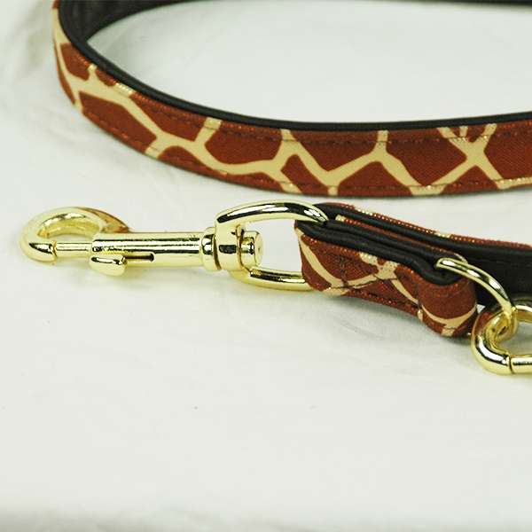 Hunter verstellbare Führleine Modern Art Safari Giraffe - M - L: 18 mm / 200 cm
