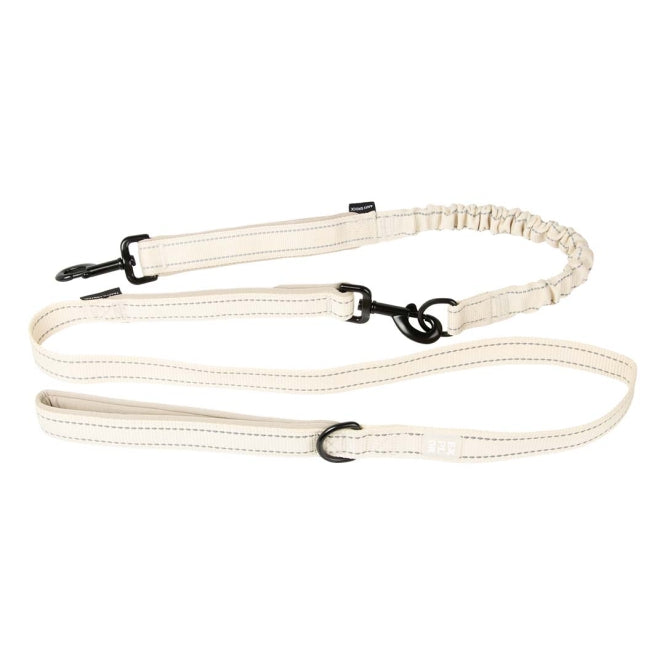 Duvoplus EXPLOR Ultimate Fit 2in1 Leine Fashion - antique white - 180cm - 16mm
