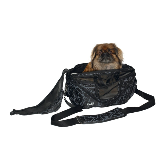 Karlie Tragetasche Shopper De Luxe - Größe S - Schwarz