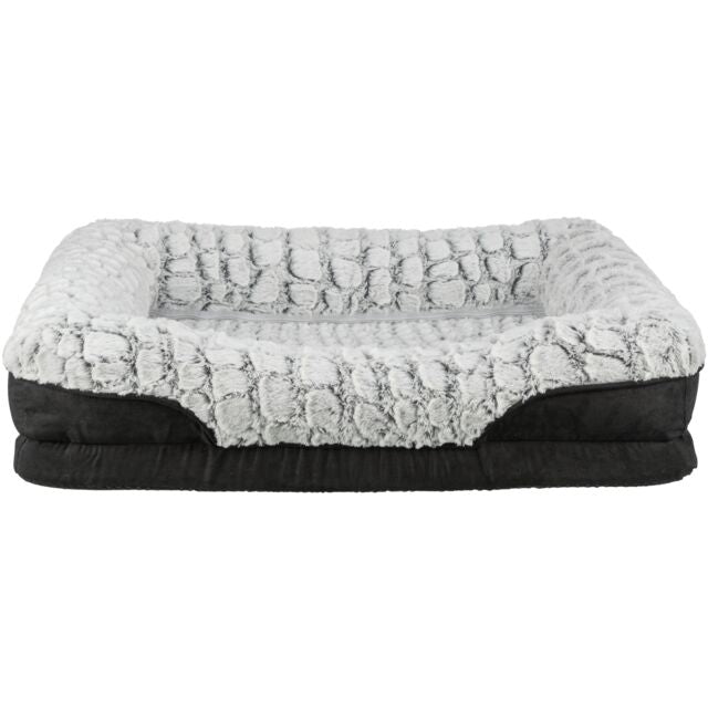 Trixie Vital Bett Lino - schwarz/grau - 70 × 55 cm