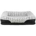 Trixie Vital Bett Lino - schwarz/grau - 90 × 65 cm